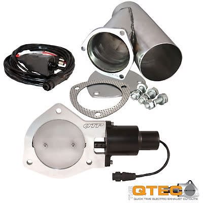 Quicktime Performance 2.5" Electric Cutout w/ Y-pipe