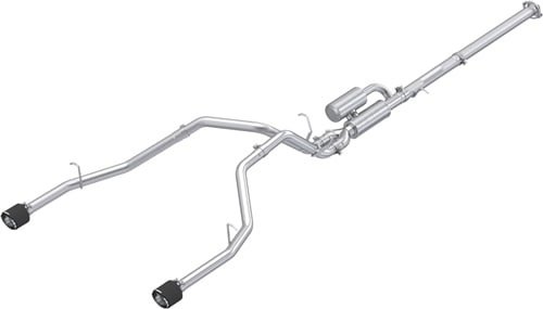 MBRP T304 Stainless Catback Exhaust w/ Carbon Fiber 5" Tips 2025 Ram 1500 3.0 Hurricane SO