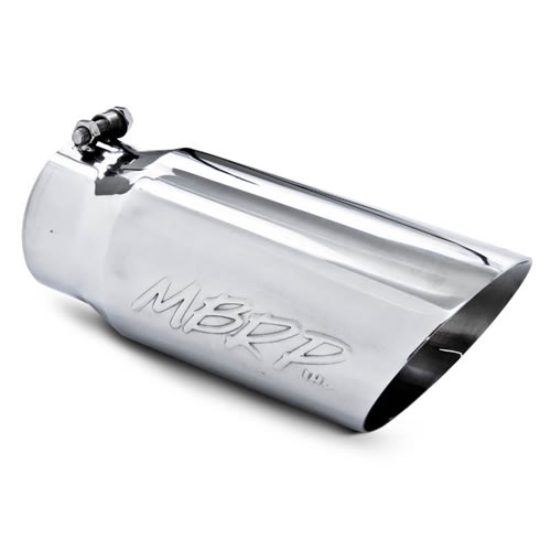MBRP 5" Polished Double Wall Exhaust Tip - 12" Long w/ 4" Inlet