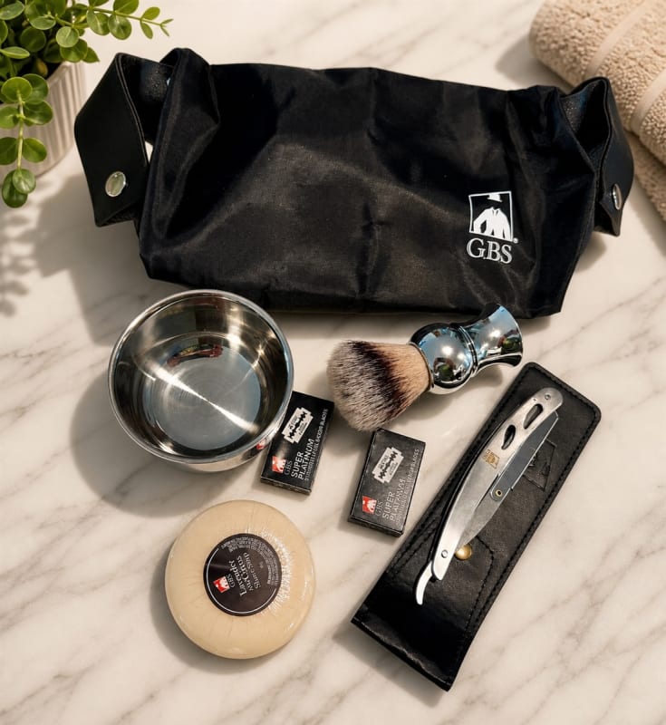 Men's Professional Barber Wet Shaving Set