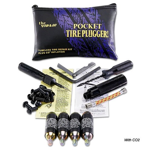 Tool-STOP-N-GO Pocket Tire Plugger w/ CO2 System 03630003