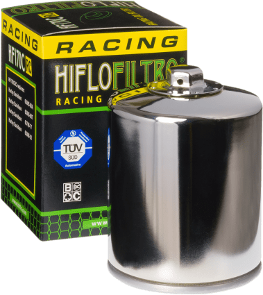 HF171CRC HIFLOFILTRO OIL FILTER Harley Twin Cam CHROME Race