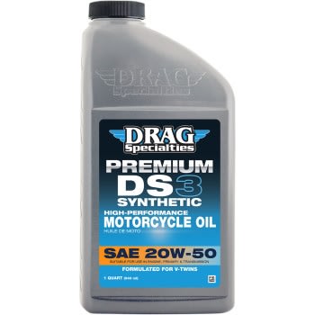 Drag Specialties Synthetic DS3 20W50 V-Twin Oil-QT