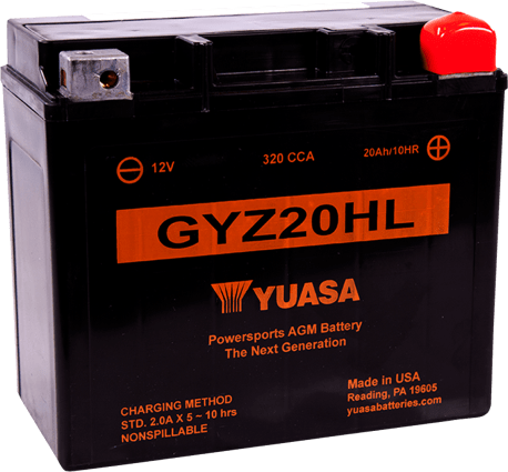 Yuasa Battery GYZ20HL AGM