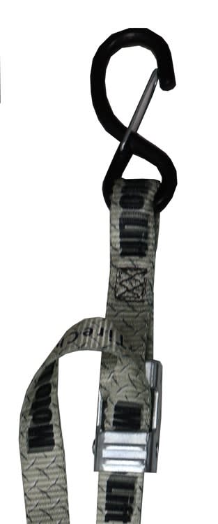 Moto Lift Tie Down Strap with carabiner hooks