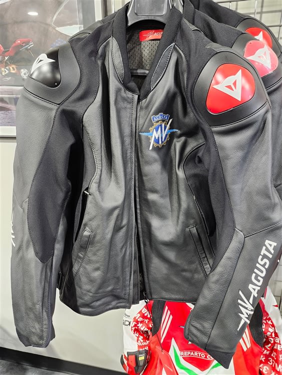 MV Agusta SPR Leather Jacket Blk 60