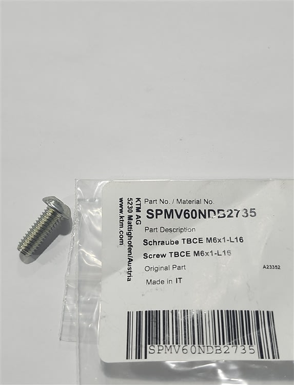 MV Agusta Screw M6x1 L16
