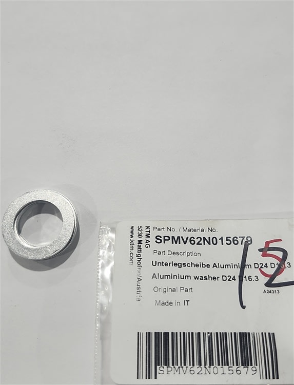 MV Agusta Aluminum Washer for drain plug