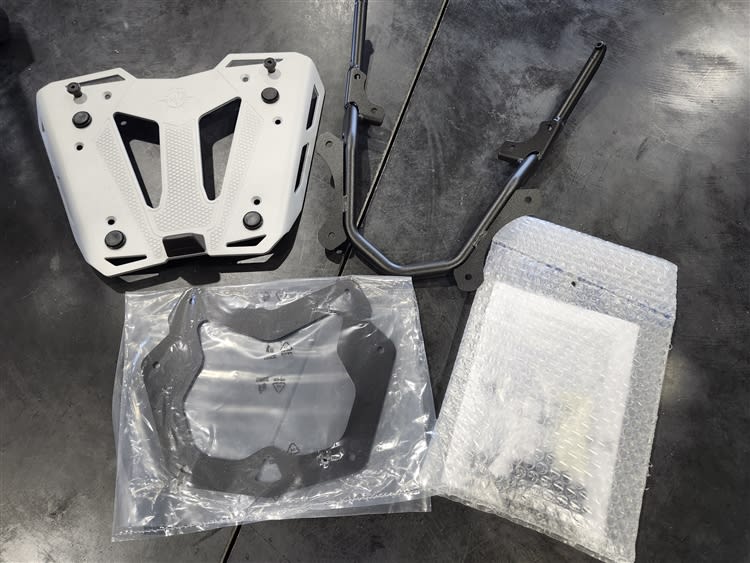 MV Agusta Turismo Veloce Top Case Holder bracket w/ hardware