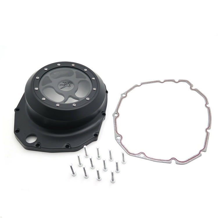 See Thru Black Clutch cover Hayabusa B-King