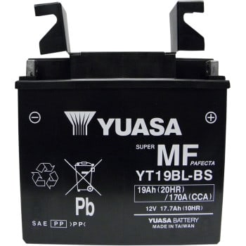 Yuasa Battery YT19BL-BS AGM Yuasa Battery YT19BL-BS AGM