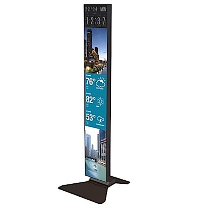 Portrait TV stand for Stretch Displays up to 150 lb.