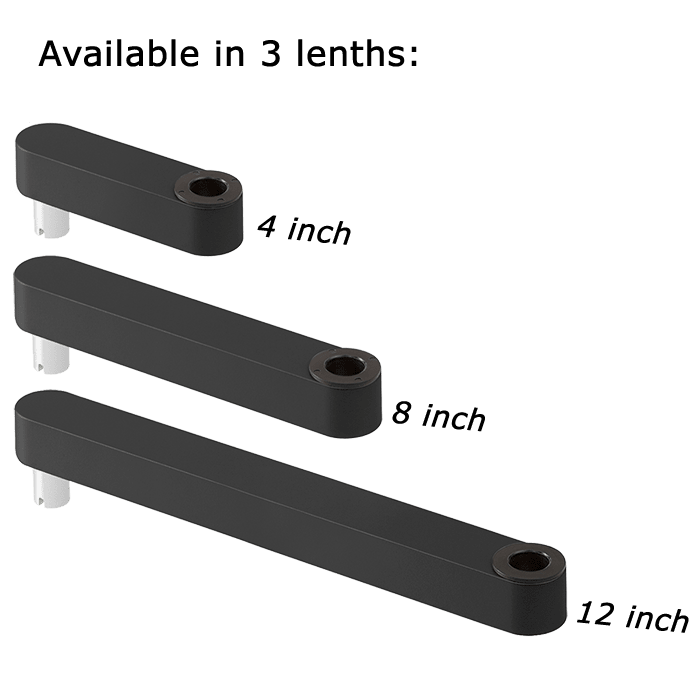POS Mount Extension Arm, 3 sizes