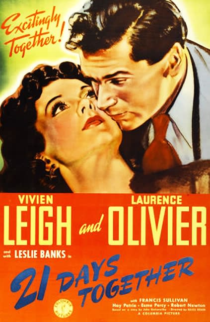 21 Days Together (1940) Basil Dean; Laurence Olivier, Vivien Leigh