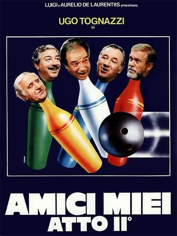 Amici Miei Atto II (1982) Mario Monicelli; Ugo Tognazzi, Philippe Noiret