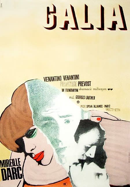 Galia (1966) Georges Lautner; Mireille Darc, Francoise Prévost