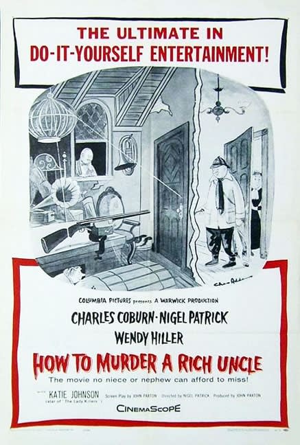 How to Murder a Rich Uncle (1957) Nigel Patrick. Charles Coburn, Wendy Hiller