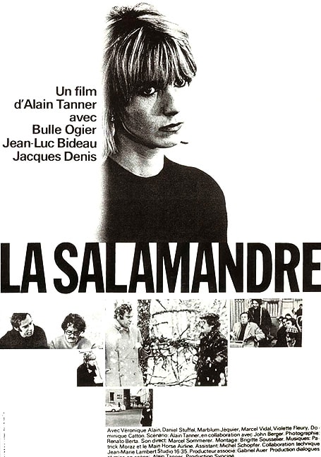 La Salamandre (1971) Alain Tanner; Bulle Ogier, Jean-Luc Bideau