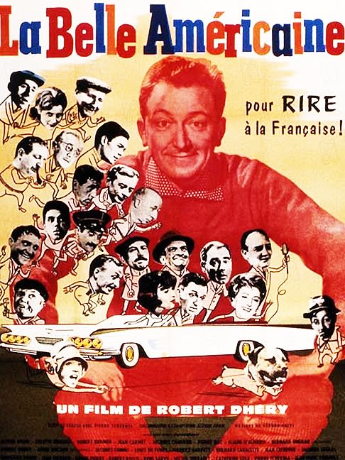 La Belle Americaine (1961) Robert Dhery, Michel Serrault, Louis de Funes