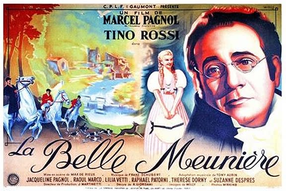 La Belle Meuniere (1948) Marcel Pagnol; Tino Rossi, Jacqueline Pagnol