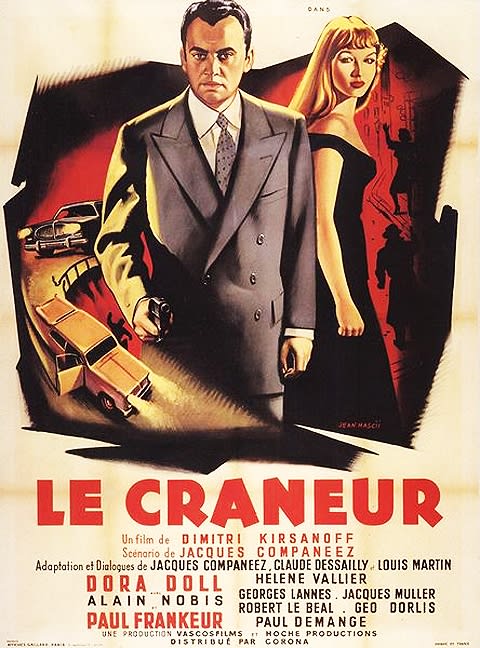 Le Craneur (1955) Marina Vlady, Raymond Pellegrin, Dora Doll