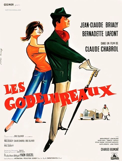 Les Godelureaux (1961) Claude Chabrol; Jean-Claude Brialy, Bernadette Lafont