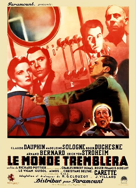 Le Monde Tremblera (1939) Madeleine Sologne, Erich von Stroheim