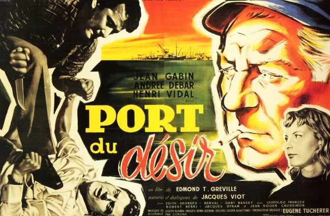 Le Port du Desir (1954) Jean Gabin, Henri Vidal