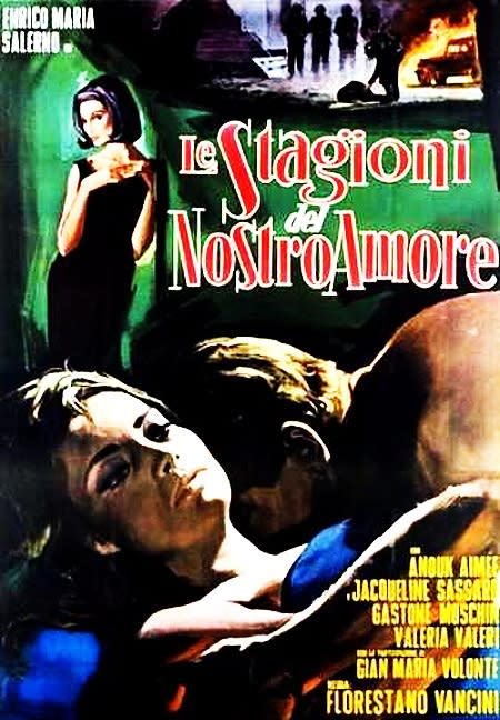 Le Stagioni del Nostro Amore (1966) Enrico Maria Salerno, Anouk Aimée