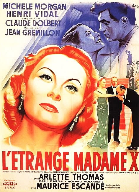 L'etrange Mme X (1951) Jean Gremillon; Michele Morgan, Henri Vidal