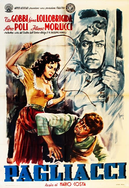Pagliacci (1948) Mario Costa; Gina Lollobrigida, Tito Gobbi