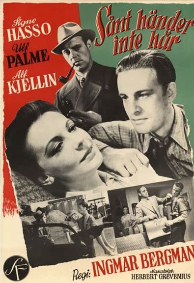 This Can’t Happen Here (1950) Ingmar Bergman; Signe Hasso