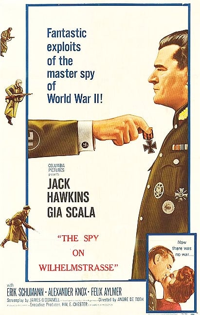 The Two-Headed Spy (1958) Andre De Toth; Jack Hawkins, Gia Scala