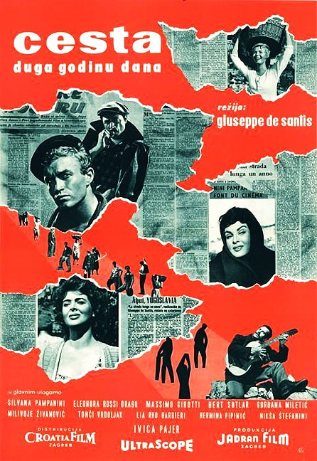 The Year Long Road (1958) Giuseppe De Santis; Silvana Pampanini