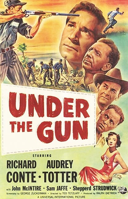 Under the Gun (1951) Richard Conte, Audrey Totter, Sam Jaffe