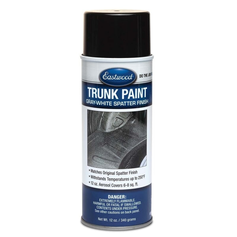 Eastwood Gray and White Trunk Reconditioning Spatter Paint, Spray Paint