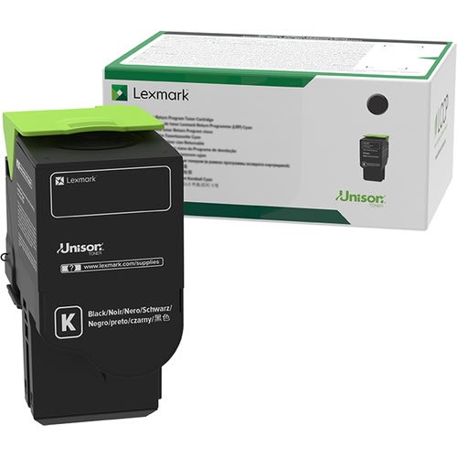 Lexmark C241XK0 OEM Extra High Yield  Black Toner Cartridge LCCP, LRP
