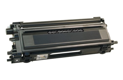 Brother TN110BK Black Toner Cartridge Standard Yield 2,500 Pages Remanufactured *FREE Shipping