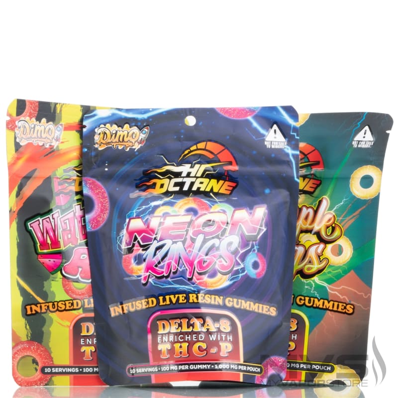 Hi Octane Delta 8 Gummies by Dimo Hemp - Pack of 10
