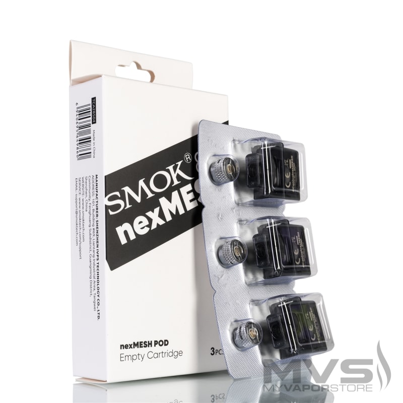 SMOK x OFRF nexMESH Empty Pod Cartridge - Pack of 3
