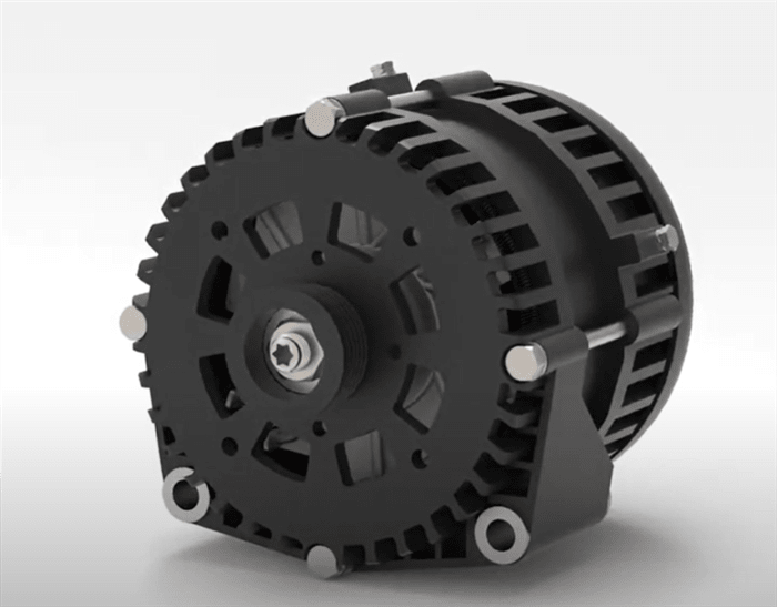 photo of Dodge Ram Promaster Van Dual Alternator Kit with 48 Volt 100 Amp Alternator and Wakespeed WS500 Regulator & Harness  (Fits 2022-2024)