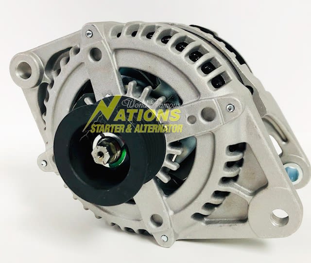 13302-180HP High Amp Externally Regulated Alternator for 1988-1994 Dodge Ram Truck 5.9L Turbodiesel