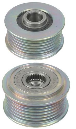 206-12014 NEW SERPENTINE CLUTCH PULLEY for Ford Expedition, Lincoln Navigator & Mazda MPV Applications