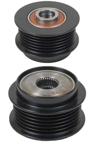 206-40001 NEW OEM BOSCH 6 GROOVE DECOUPLER PULLEY FOR CHEVROLET CORVETTE APPLICATIONS