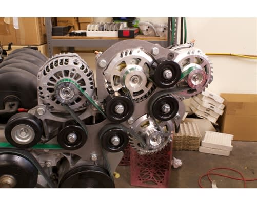 photo of GM and Chevy Vortec Quad Alternator Kit Bracket