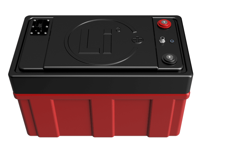 photo of GT Series 12V 600 Lithium Amp Hour 8DR Case with CTRL400 Internal NeverDie BMS