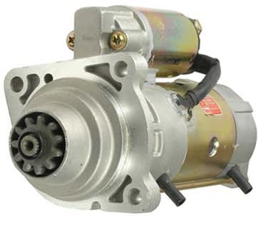 New Industrial OEM Starter, 12 volts, PLGR, CW, 11 teeth, Pinion Diameter: 1.583in - 40.2mm,  Application: Bobcat Applications