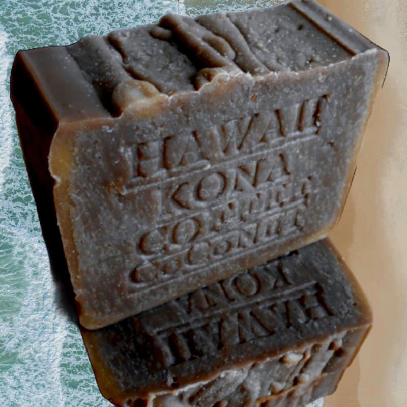 Natural Coffee Soap- Kona coffee Artisan  Handcrafted Soap Bar