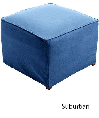 Ottoman Slipcovers and Slipcover Patterns - Suburban
