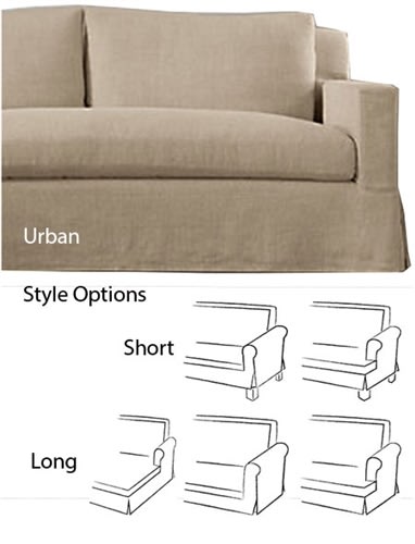 Sectional Slipcovers and Slipcover Patterns Urban WIth Cushions Sectional Slipcovers and Slipcover Patterns Urban WIth Cushions